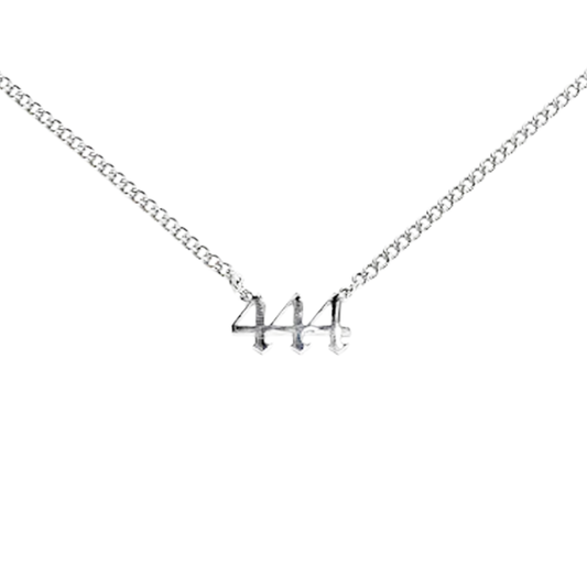 Curb Chain Angel Numbers Necklace