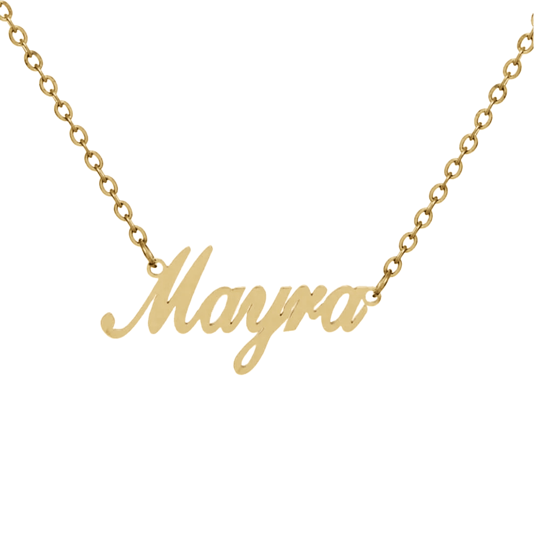 Script Nameplate Necklace | VibeSzn