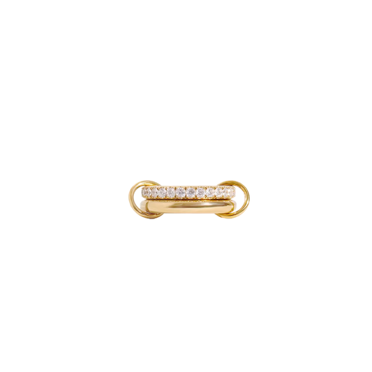 Diamond Link Ring