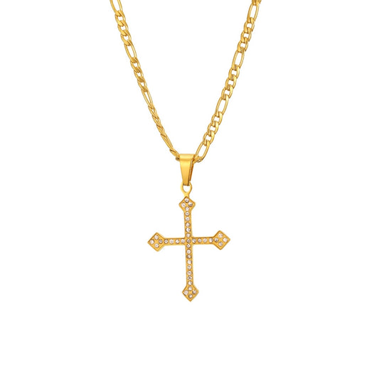 Figaro Cross Necklace