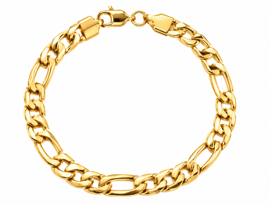 Figaro Chain Bracelet Men's