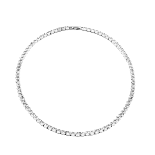 Hour Glass Tennis Chain Set