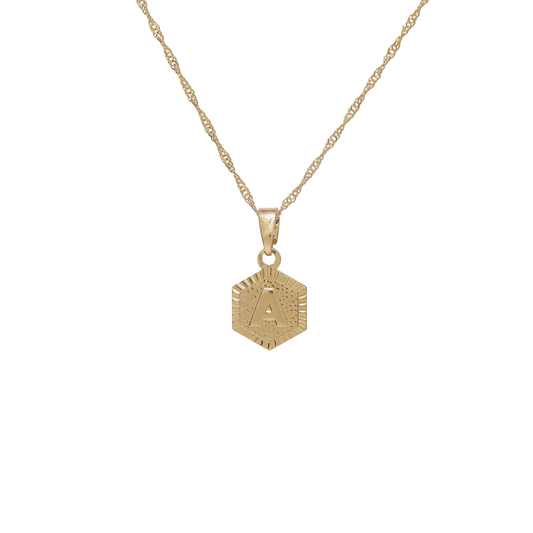 Initial Pendant Necklace