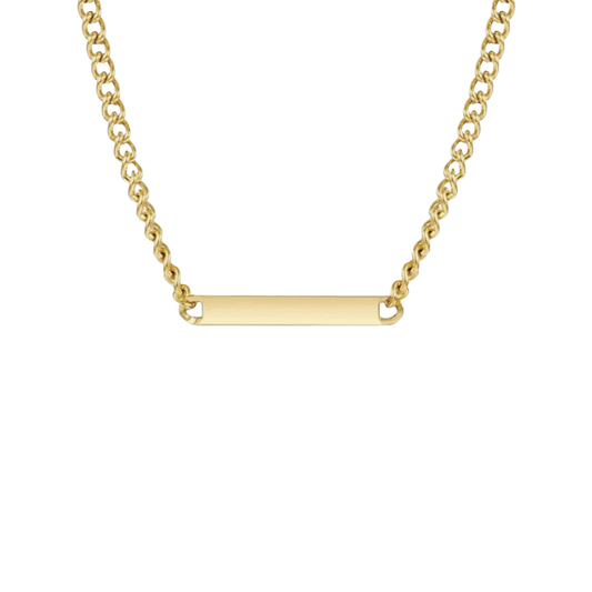 Linked Bar Necklace
