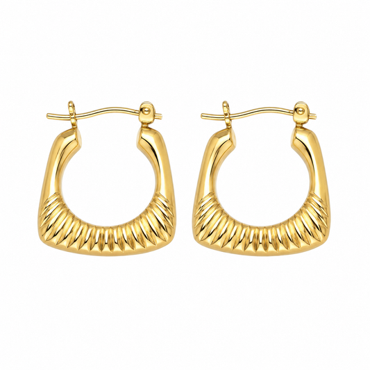 Luna Ridge Square Hoop Earrings