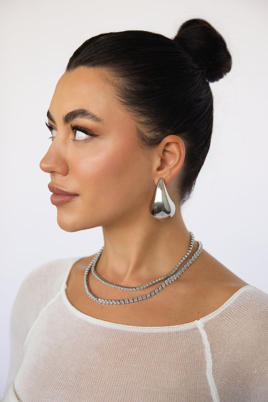 Box Tennis Chain Necklace