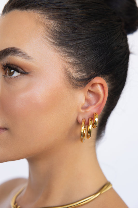 Open Hoop Earrings