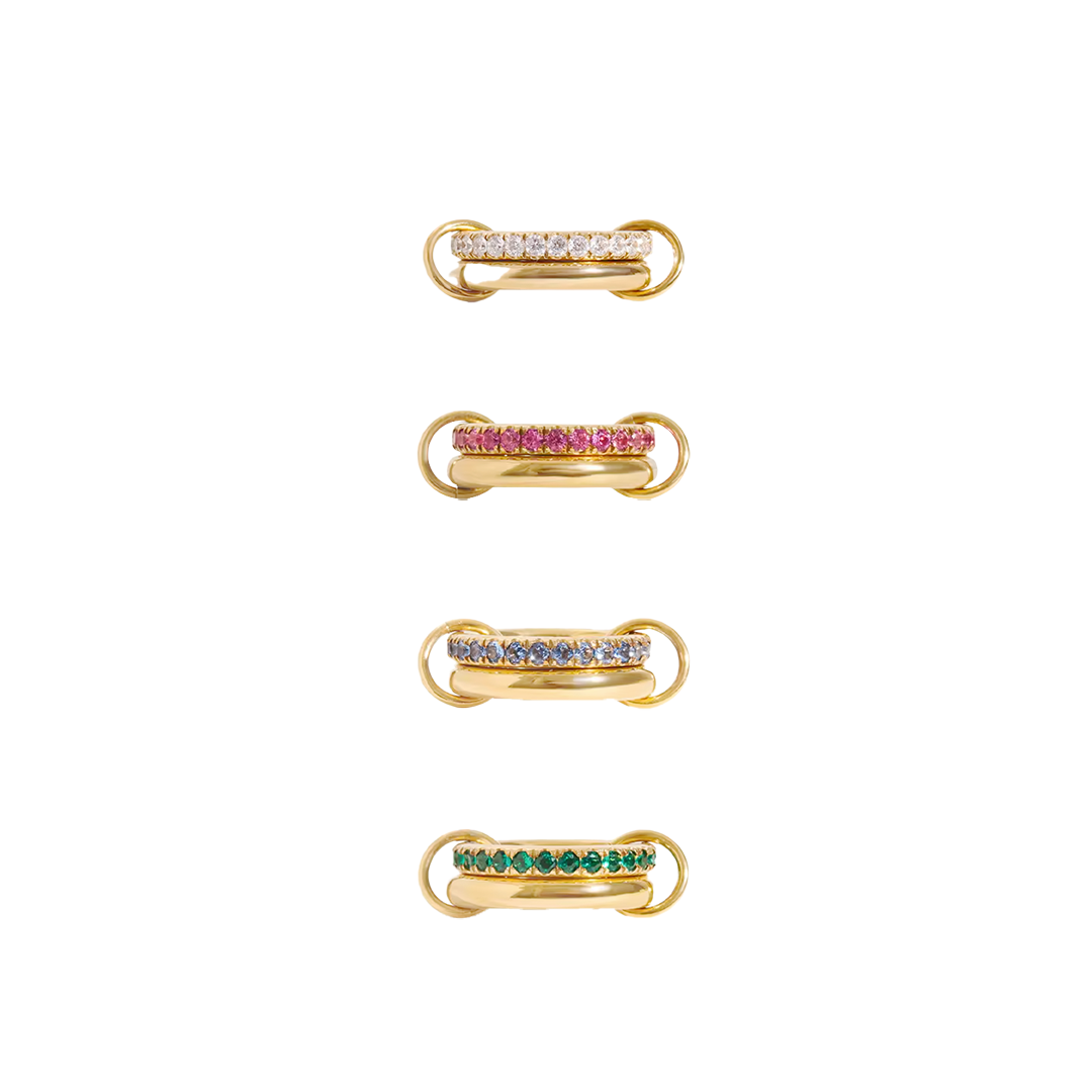 Diamond Link Ring