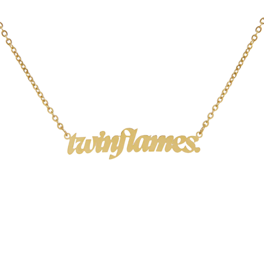 TwinFlames. Nameplate