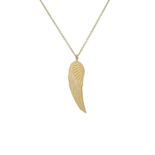 Winged Pendant Necklace