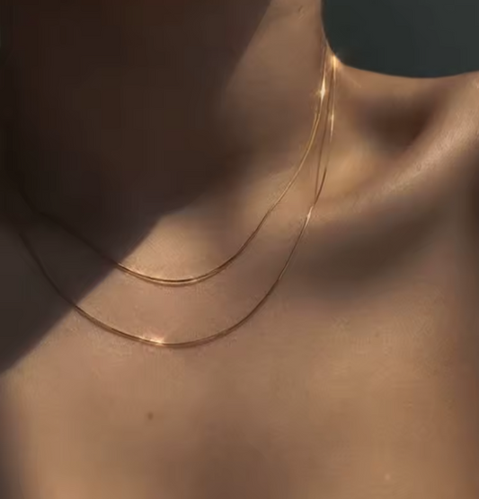 Dainty Snake Chain Necklace