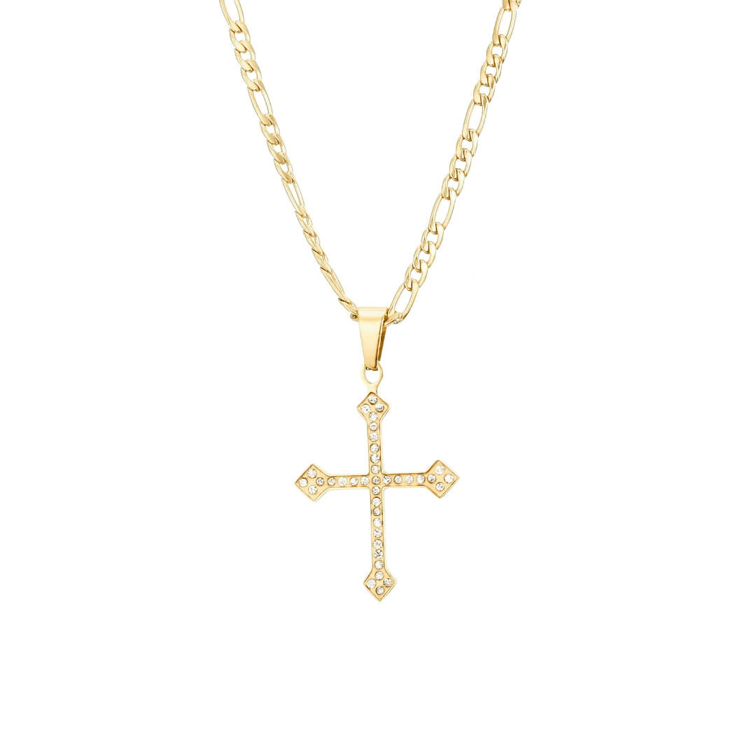 Figaro Cross Necklace