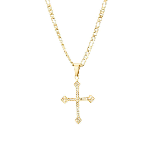 Figaro Cross Necklace