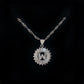 Iced Initial Pendant Necklace