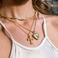 Edgy Cross Necklace