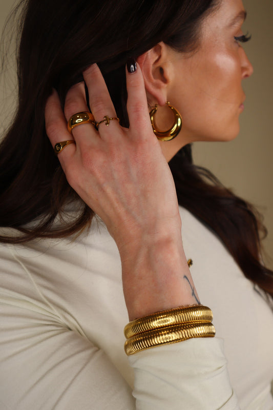 Script Signet Ring