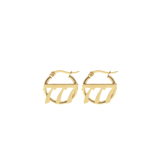 Angel Hoop Earrings