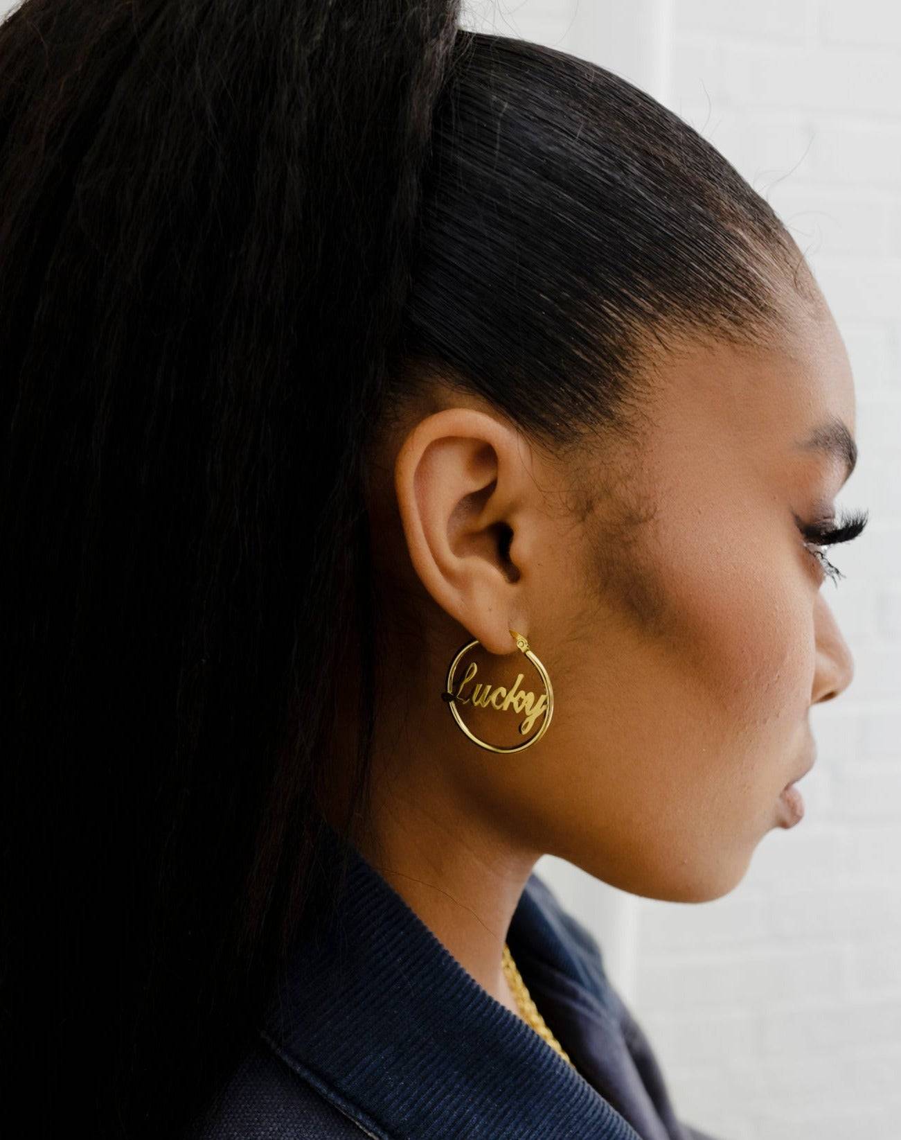 Custom Hoop Earrings