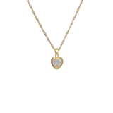 Crystal Heart Pendant Necklace