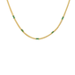 Crystal Herringbone Necklace