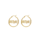 Custom Hoop Earrings