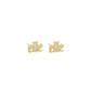 Custom Name Earrings