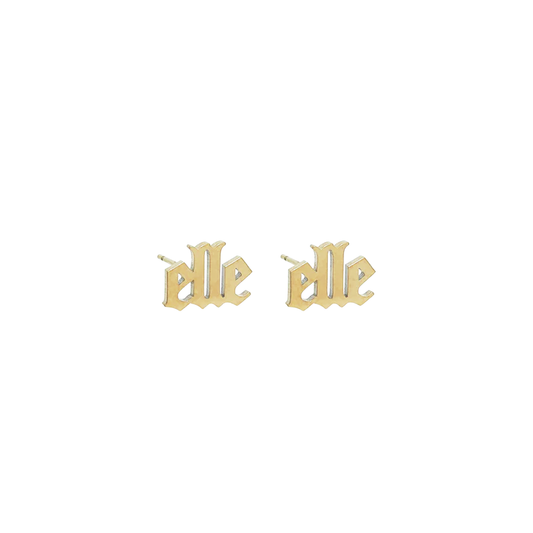 Custom Name Earrings