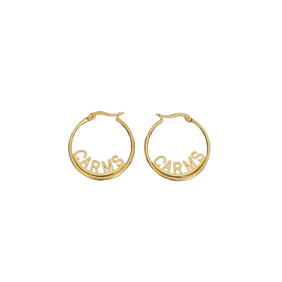 Custom Name Hoops