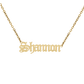 Custom Nameplate Necklace