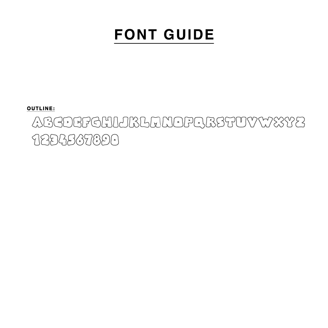 Outline Nameplate Necklace