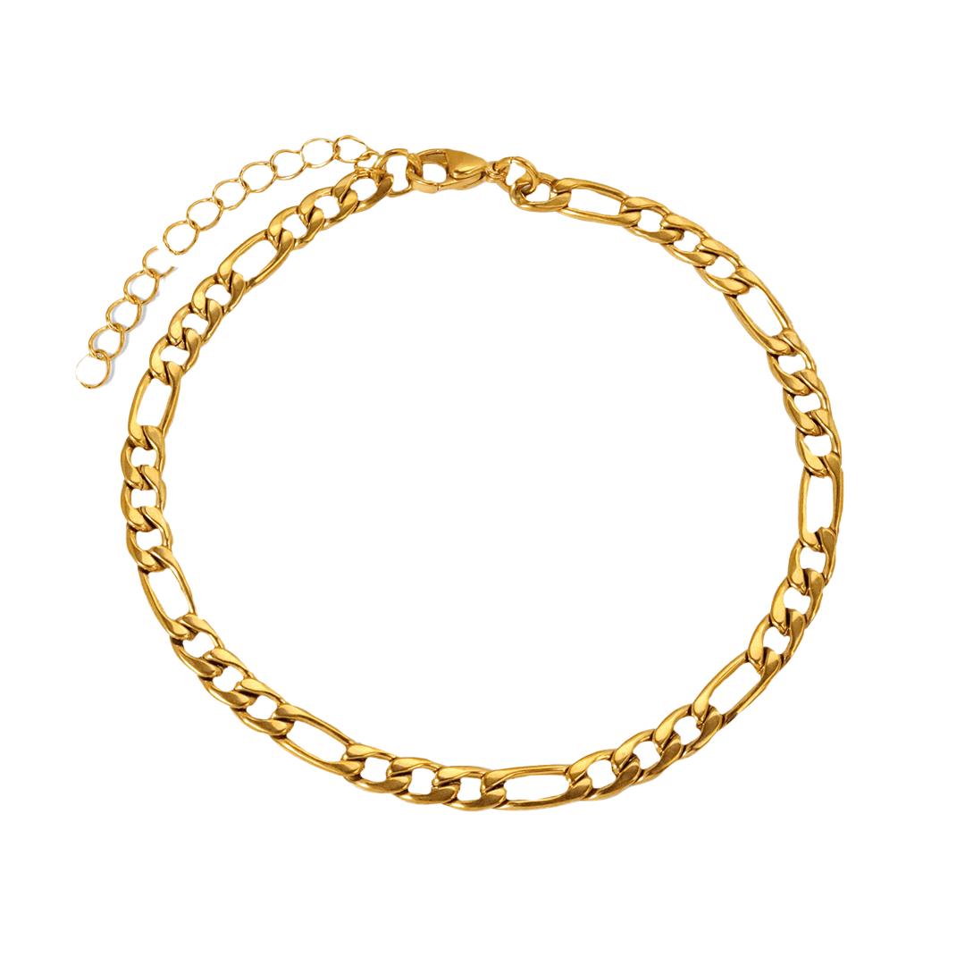 Gold Figaro Anklet