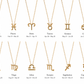Celestial Zodiac Pendant Necklace