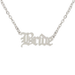 Here Comes The Bride Necklace