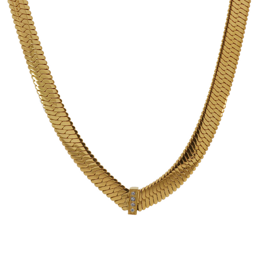 Heritage Herringbone Necklace