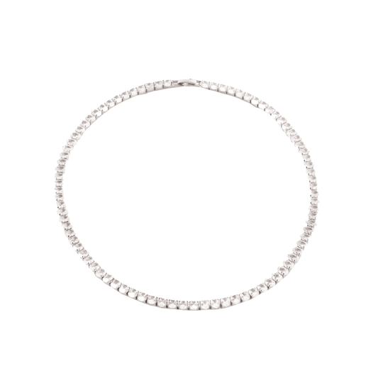 Hour Glass Tennis Chain Set