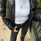 Edgy Cross Necklace