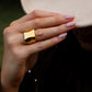 Hourglass Signet Ring