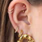 Gold Huggie Earrings
