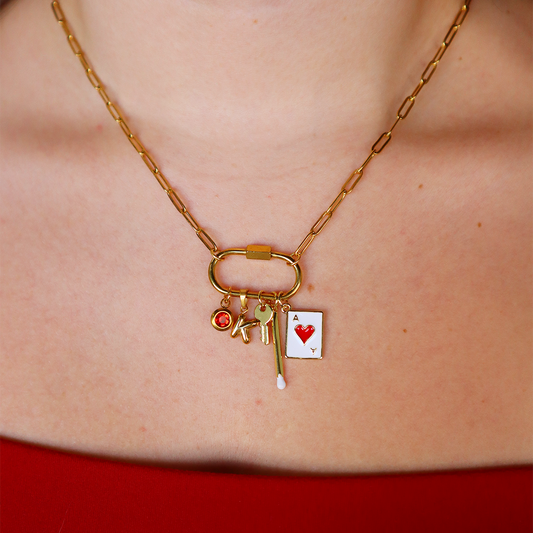 Ace of Hearts Charm