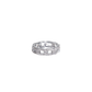 Iced Chain Link Ring