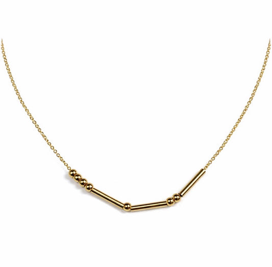 Custom Morris Code Necklace