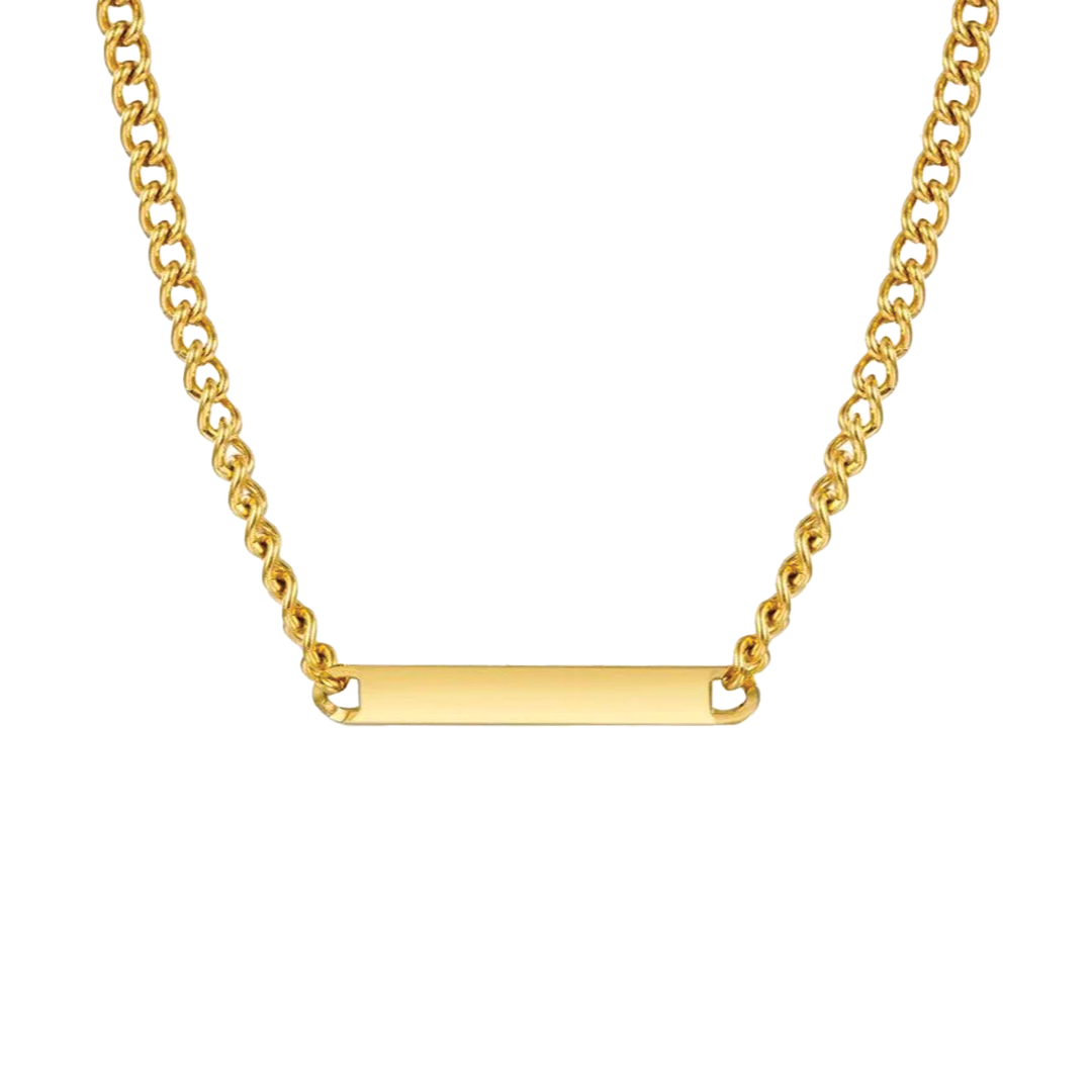 Linked Bar Necklace