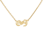 Love Forever Initial Necklace