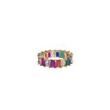Mini Iced Rainbow Ring