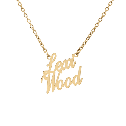 Steel Custom Multi-Name Script Nameplate Necklace | VibeSzn