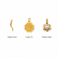 3 Charm Necklace