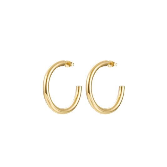 Open Hoop Earrings
