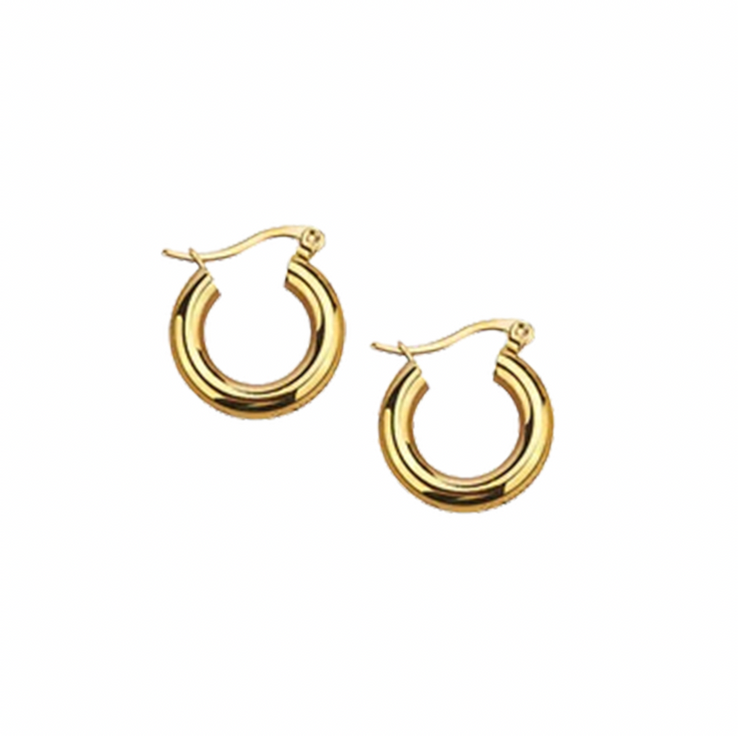 Shop Gold Plated Hoop Earrings & Stud Earrings | Vibeszn