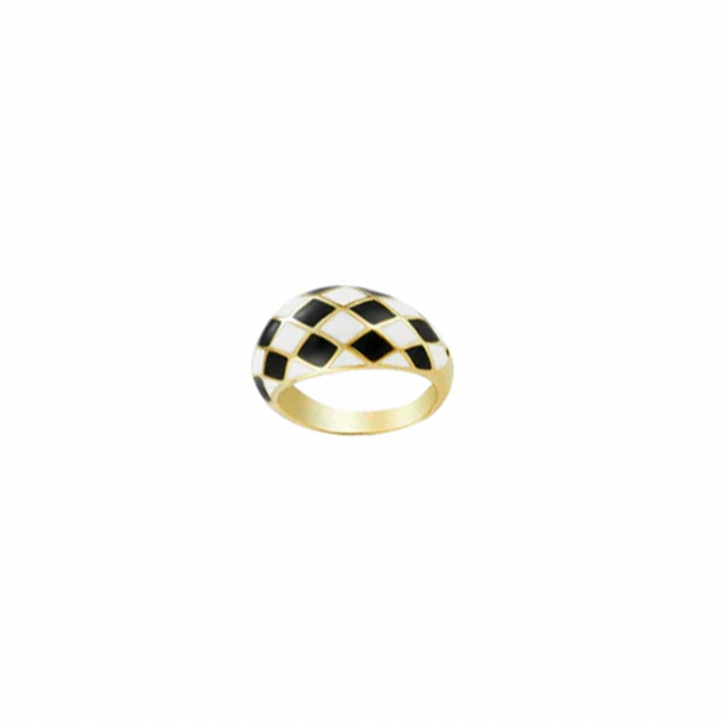 Checkered Ring
