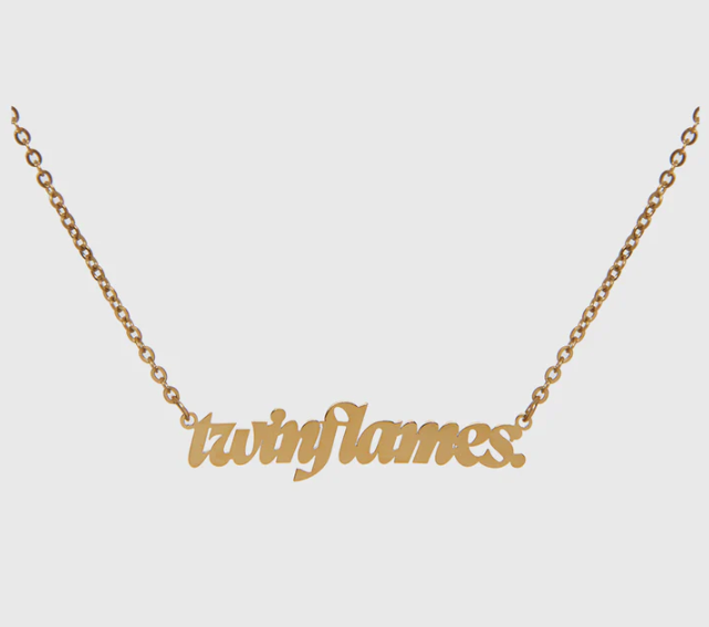 TwinFlames. Nameplate